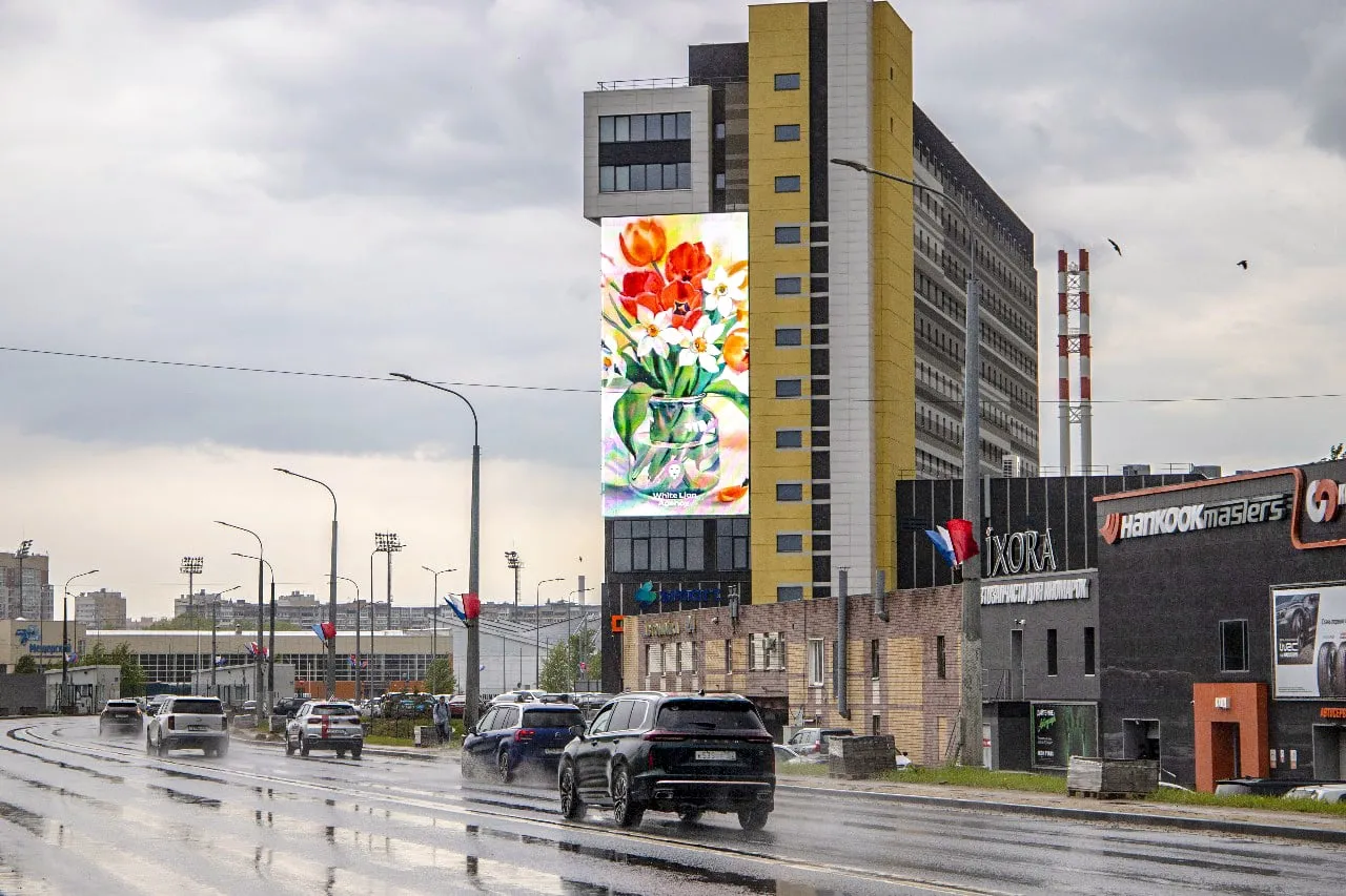 Медиафасад по адресу ул. Карла Маркса, 44Б, Нижний Новгород, сторона А. Фото 5